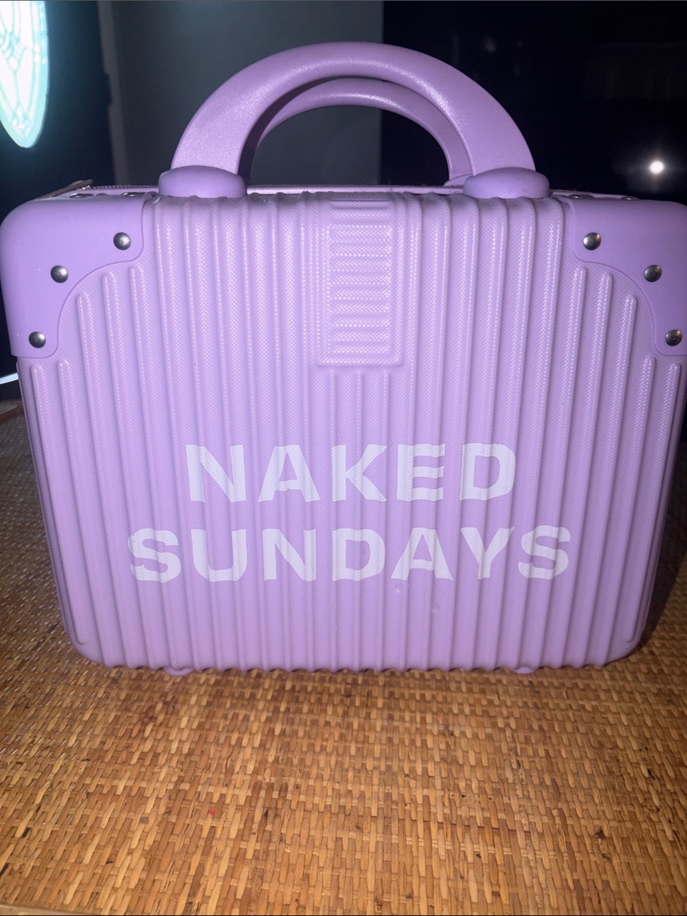 sundays Lilac Mini Travel Case – Lavender